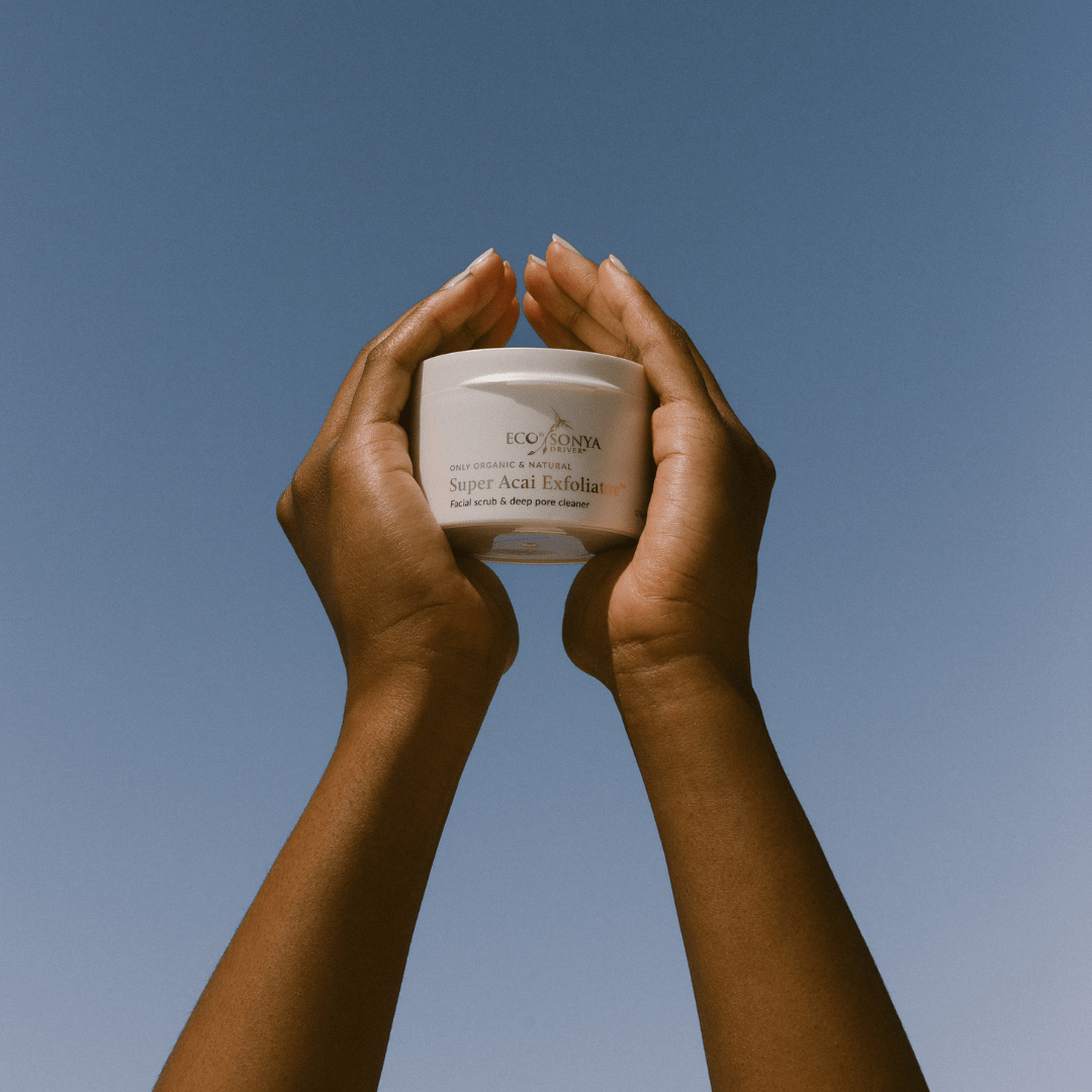 Super Acai Exfoliator organic face scrub